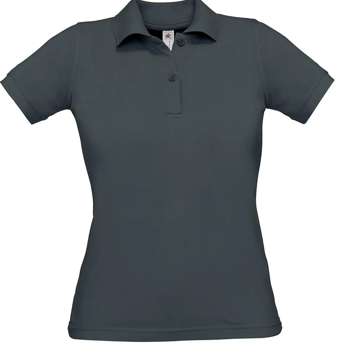 B&C Damen Poloshirt einfarbig aus Baumwolle