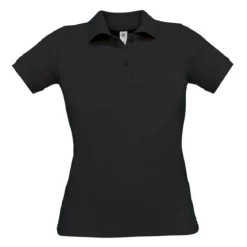 B&C Damen Poloshirt einfarbig aus Baumwolle