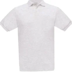 B&C Poloshirt einfarbig aus Baumwolle