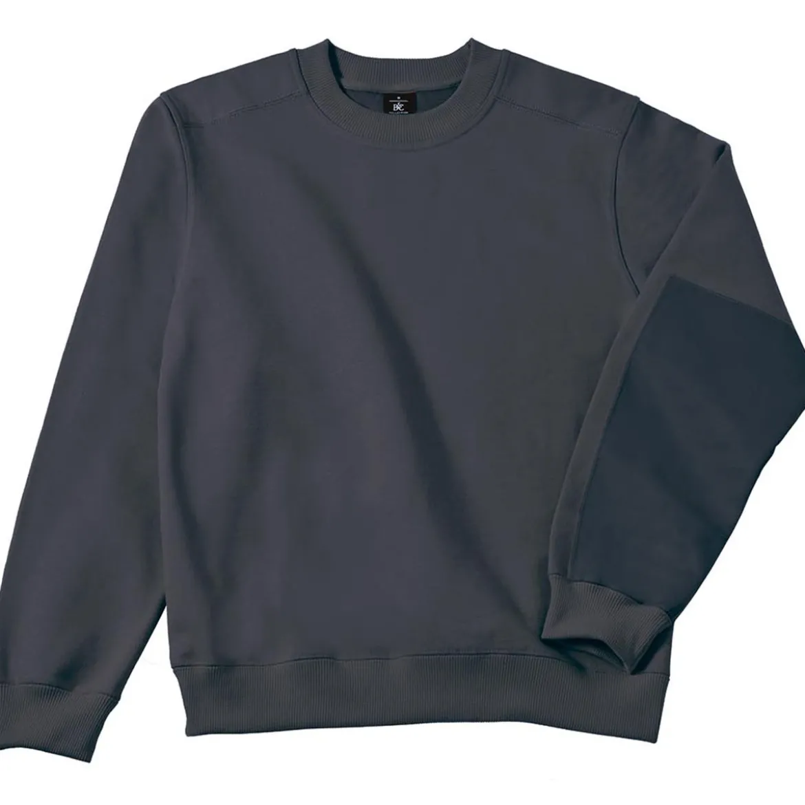B&C Sweatshirt einfarbig mit Rundhalsausschnitt 449020