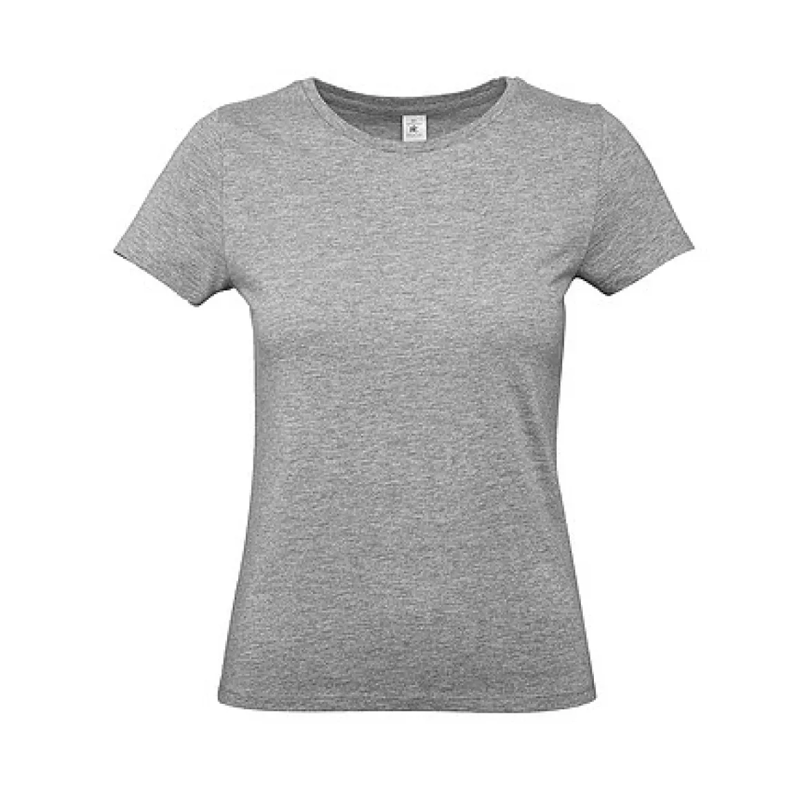 B&C T-Shirt Rundhalsausschnitt Damen einfarbig 190gr Baumwolle