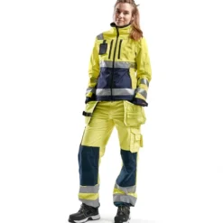 Blakläder Damen Warnschutzjacke Softshell