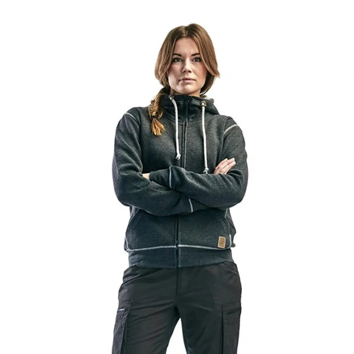 Blakläder Kapuzenjacke mit Reißverschluss Damen