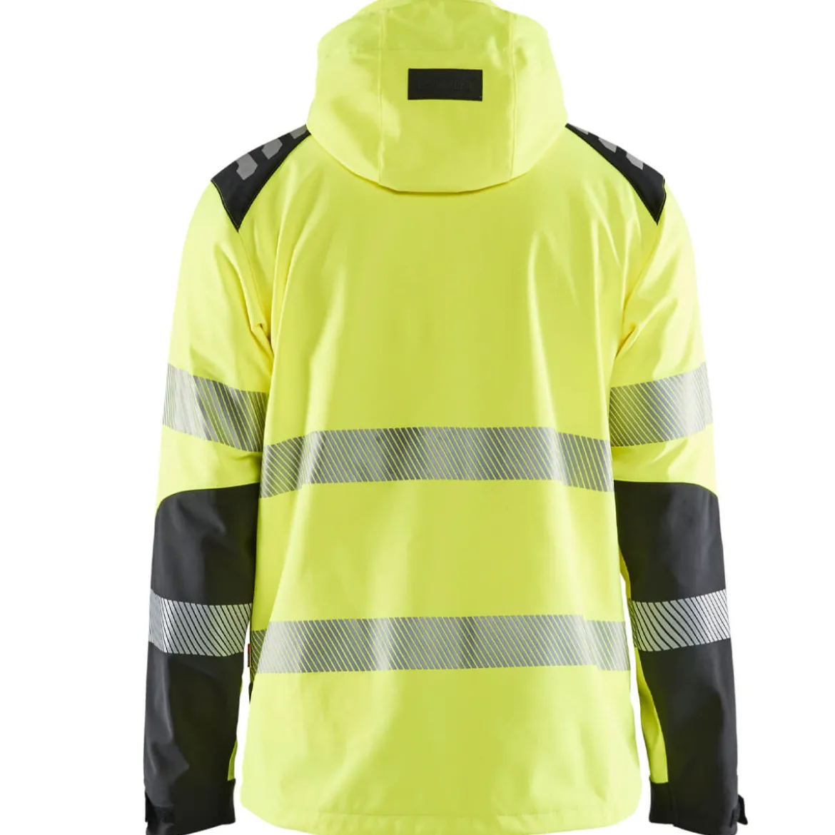 Blakläder robuste High Vis Softshelljacke wasserdicht