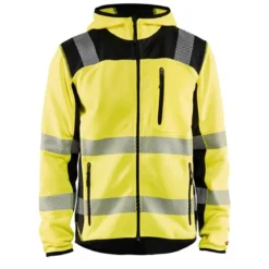 Blakläder Warnschutz Strickjacke mit Reflex Klasse 2