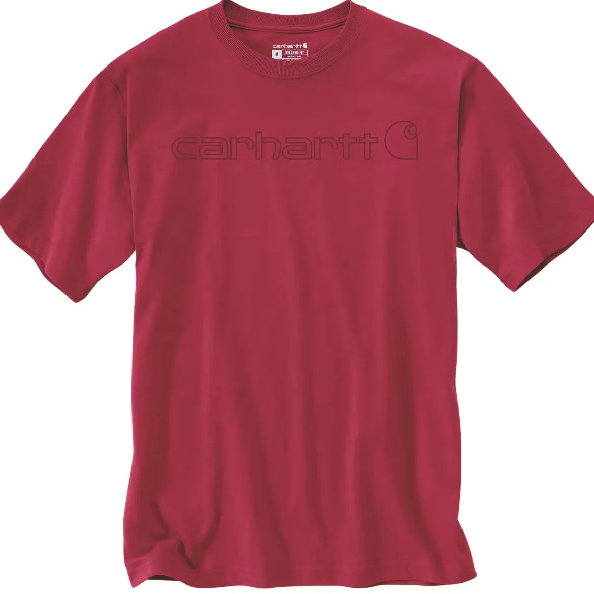 Carhartt Core Logo T-Shirt dicke Qualität