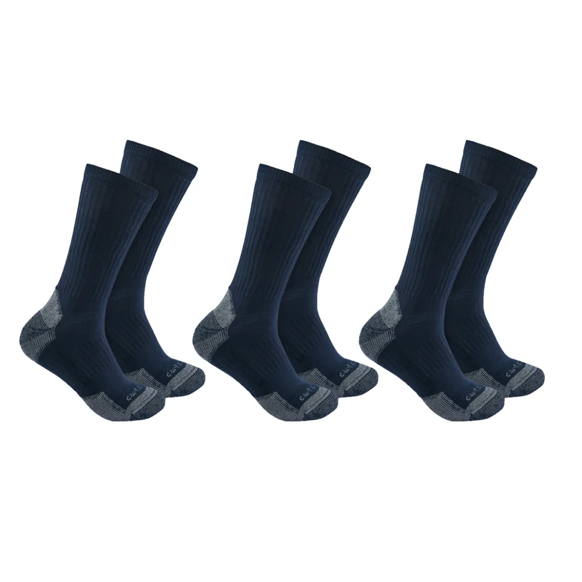 Carhartt Cotton Blend Crew Sock 3 Pack