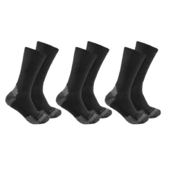 Carhartt Cotton Blend Crew Sock 3 Pack