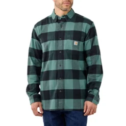 Carhartt Midweight Flannel L/S Plaid Shirt