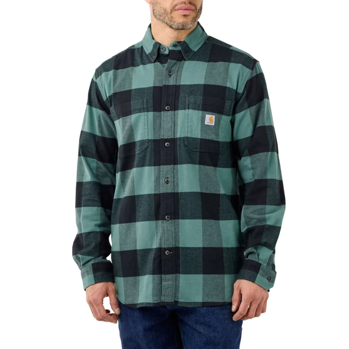 Carhartt Midweight Flannel L/S Plaid Shirt