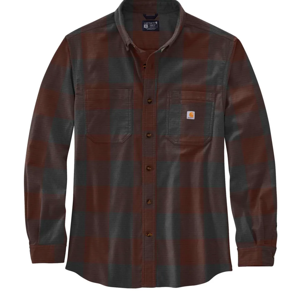 Carhartt Midweight Flannel L/S Plaid Shirt