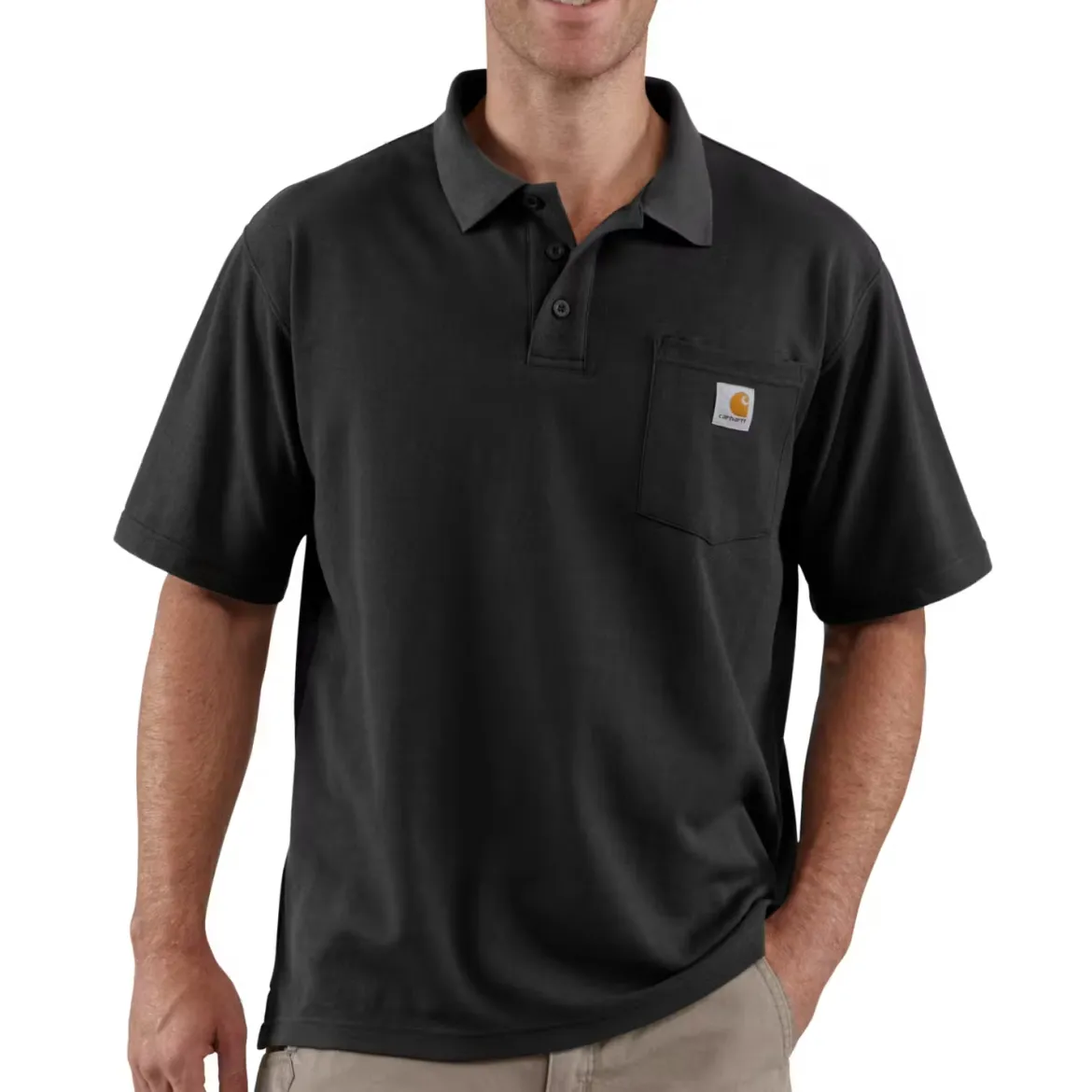 Carhartt Midweight S/S Pocket Polo T-Shirt