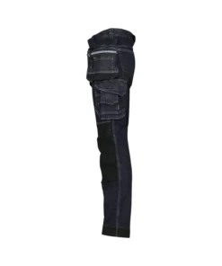 Dassy Melbourne Stretch-Arbeitsjeans mit Holstertaschen und Kniepolstertaschen