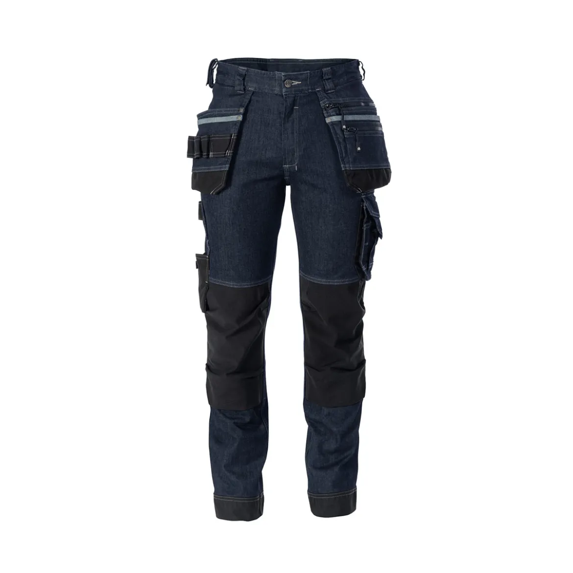 Dassy Melbourne Stretch-Arbeitsjeans mit Holstertaschen und Kniepolstertaschen