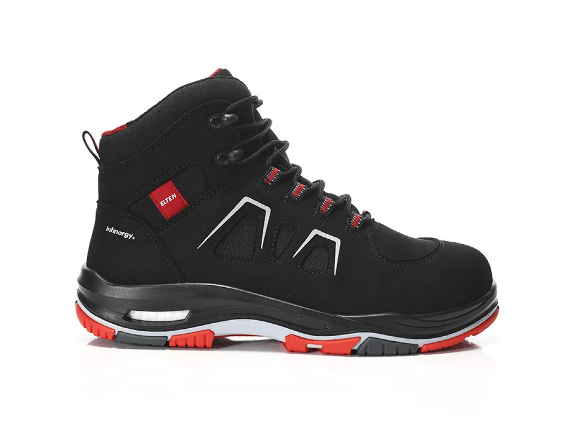 Elten ALAN XXTP black-red Mid ESD S3S Sicherheitsstiefel