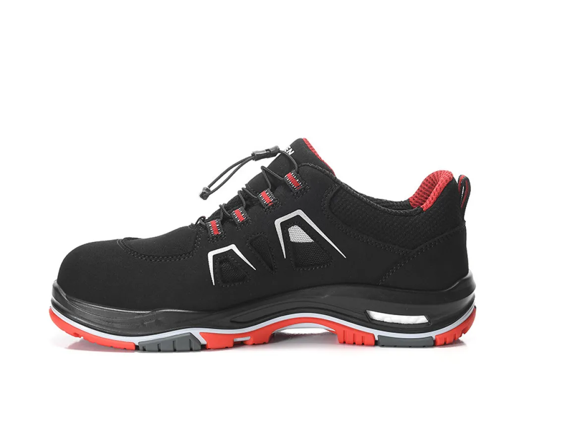 Elten ALAN XXTP S1PS ESD Easy Sicherheitssandale black-red