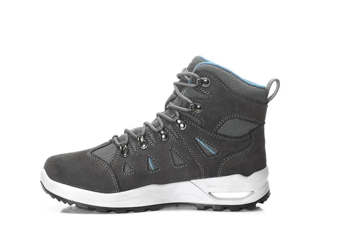 Elten ENYA XXF GTX grey-turquoise Mid ESD O2 WR CI Berufsstiefel