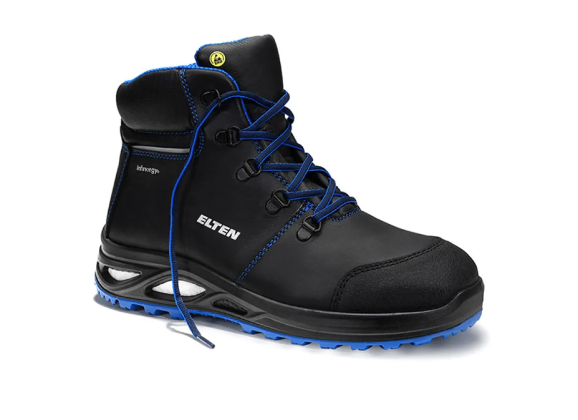 Elten FINJA XXTL black Mid – Damen-Sicherheitsstiefel ESD S3S
