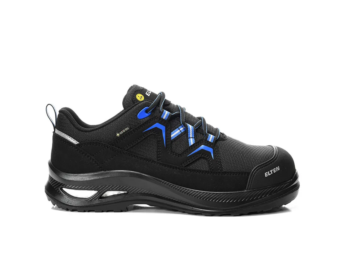Elten FRY XXG Pro GTX black-blue Low ESD S3 HI CI Sicherheitshalbschuh