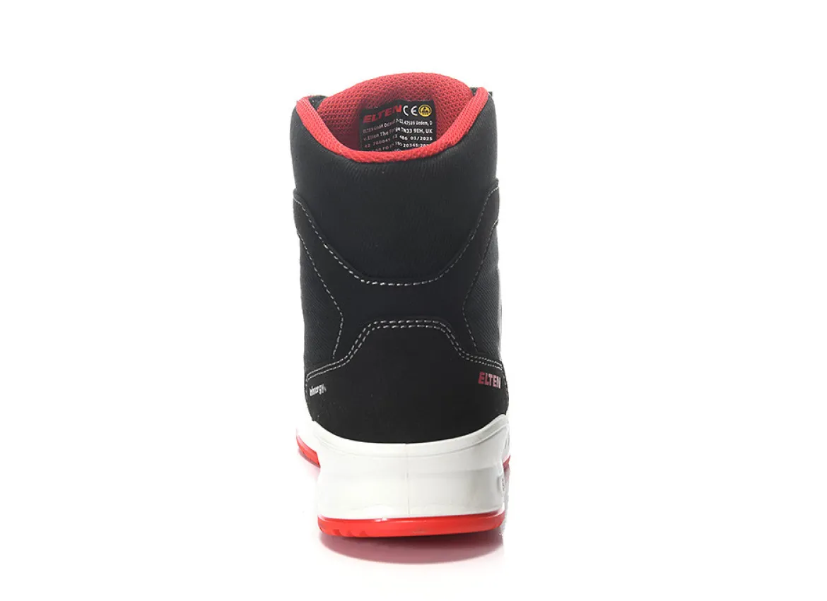 Elten ISAAK XXST BOA® black-red Mid ESD S2 Sicherheitsstiefel