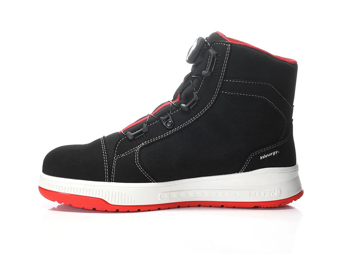 Elten ISAAK XXST BOA® black-red Mid ESD S2 Sicherheitsstiefel