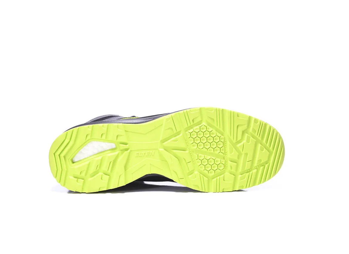 Elten LOAN XXSports Pro black-lime Mid ESD S3 Sicherheitsstiefel