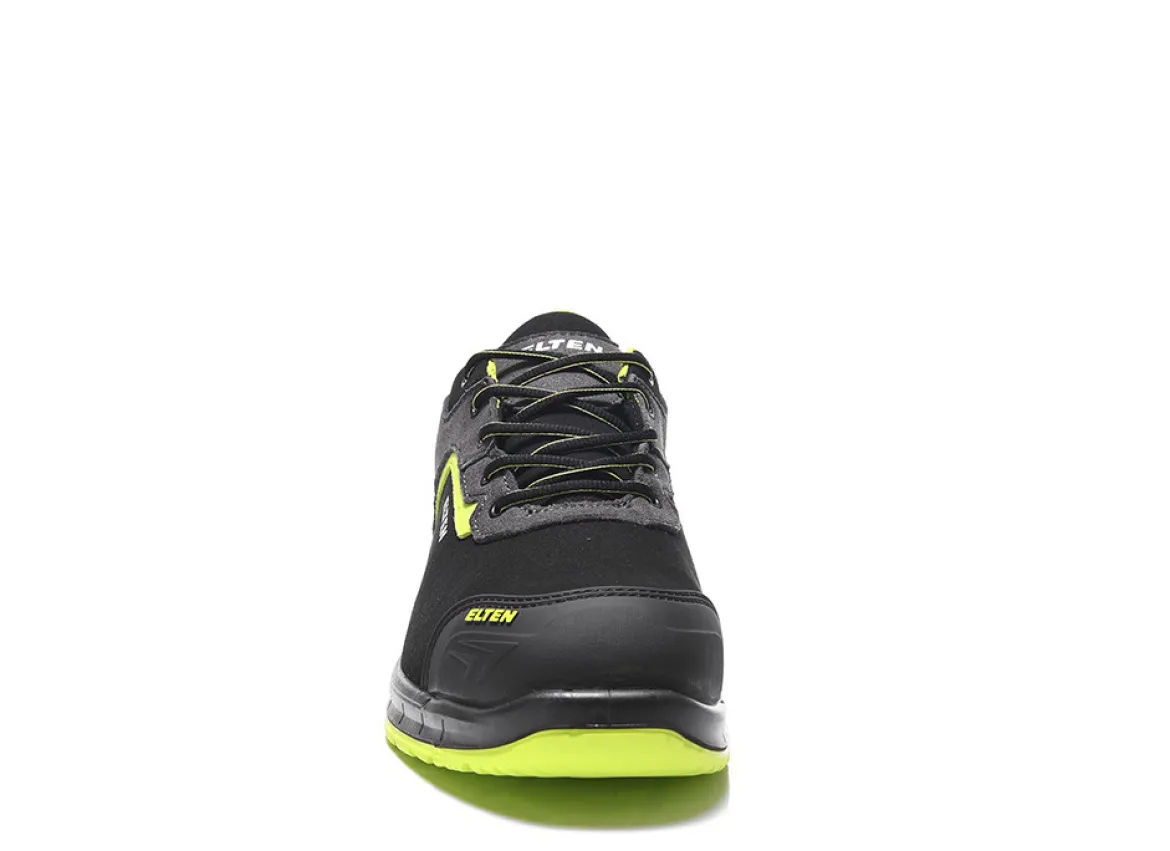 Elten LOAN XXSports Pro black-lime Low ESD S3 Sicherheitshalbschuh
