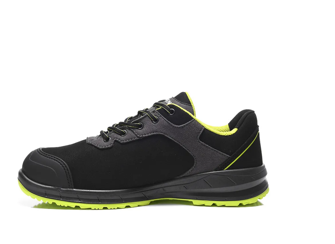 Elten LOAN XXSports Pro black-lime Low ESD S3 Sicherheitshalbschuh