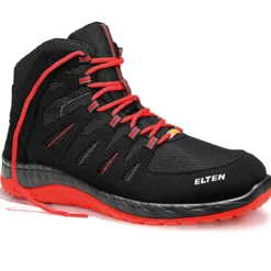 Elten MADDOX S3 Black-Red Mid ESD
