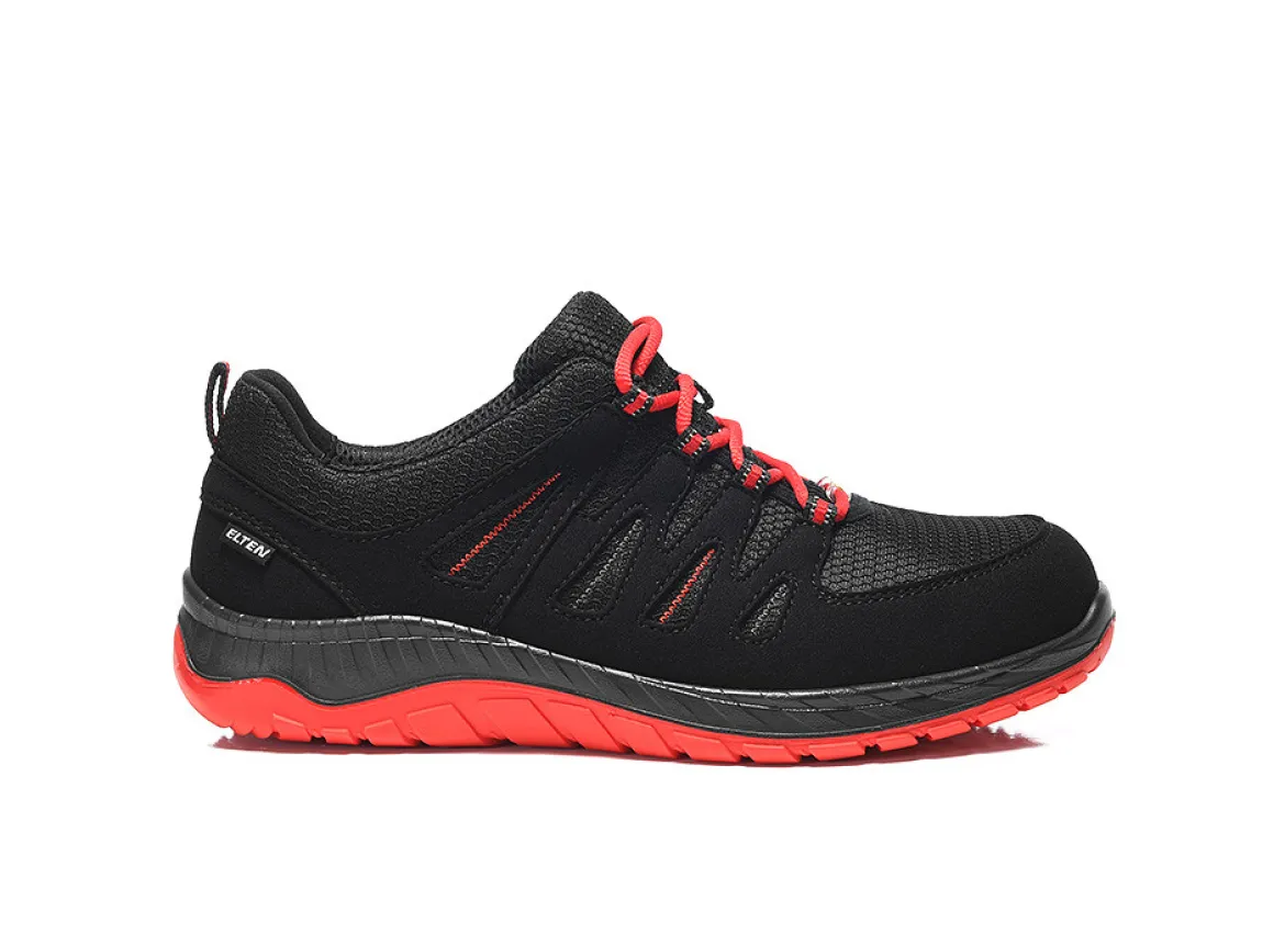 Elten MADDOX W black-red Low ESD S3S Sicherheitshalbschuh
