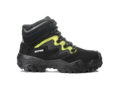Elten MICK black-green Mid ESD S3S Sicherheitsschnürstiefel