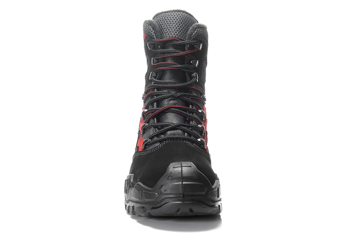 Elten MICK black-red High ESD S3S CI Sicherheitsschnürstiefel