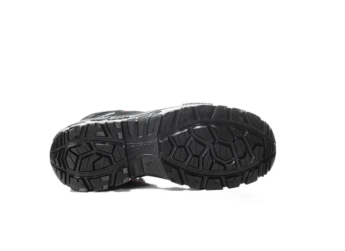 Elten MICK black-red Mid ESD S3S Sicherheitsschnürstiefel