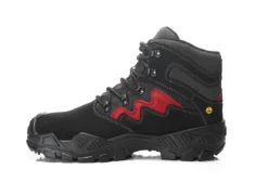 Elten MICK GTX black-red Mid ESD S3S WR CI Schnürstiefel