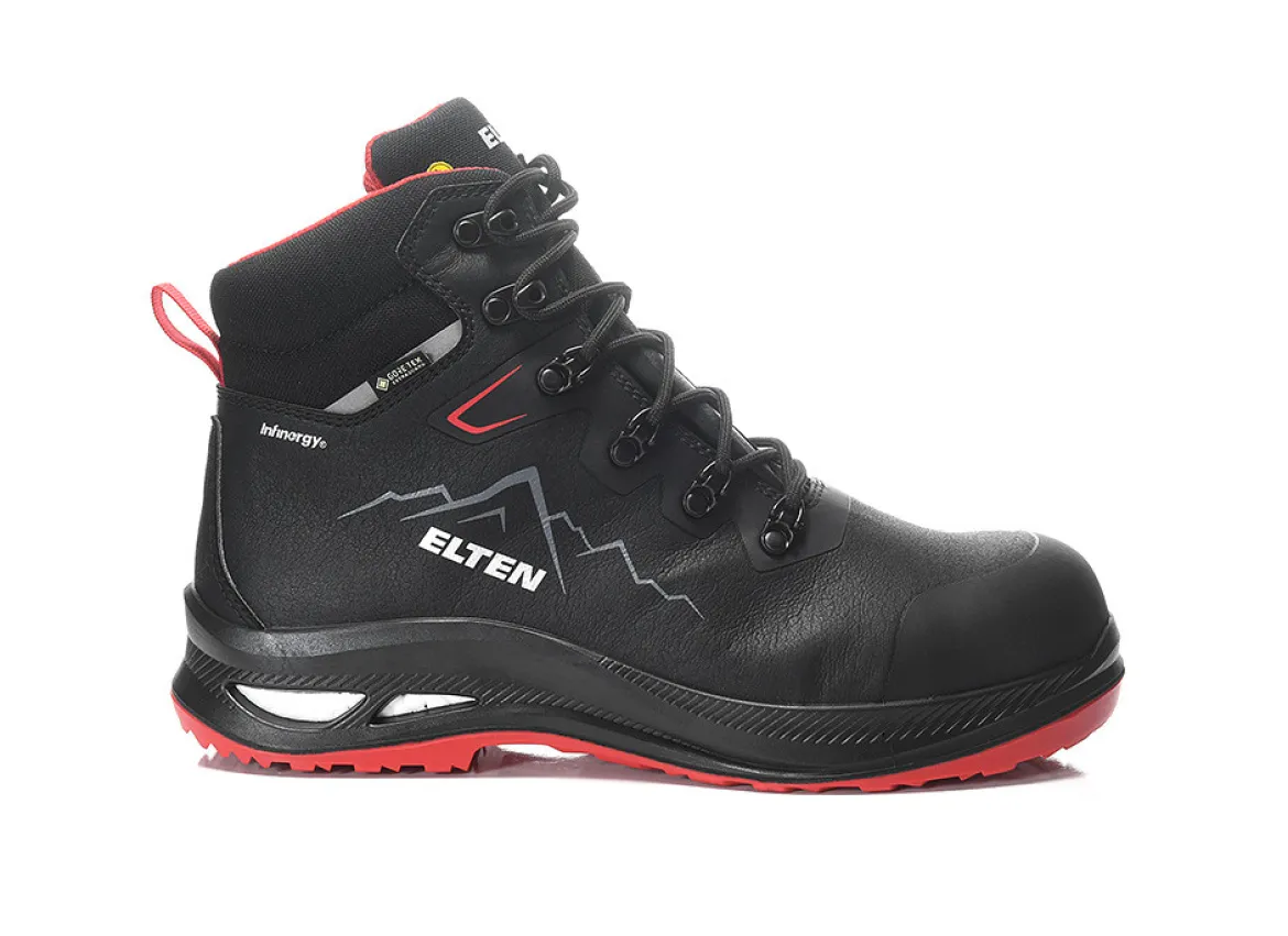 Elten NOLAN XXG GTX black-red ESD Sicherheitsschnürstiefel