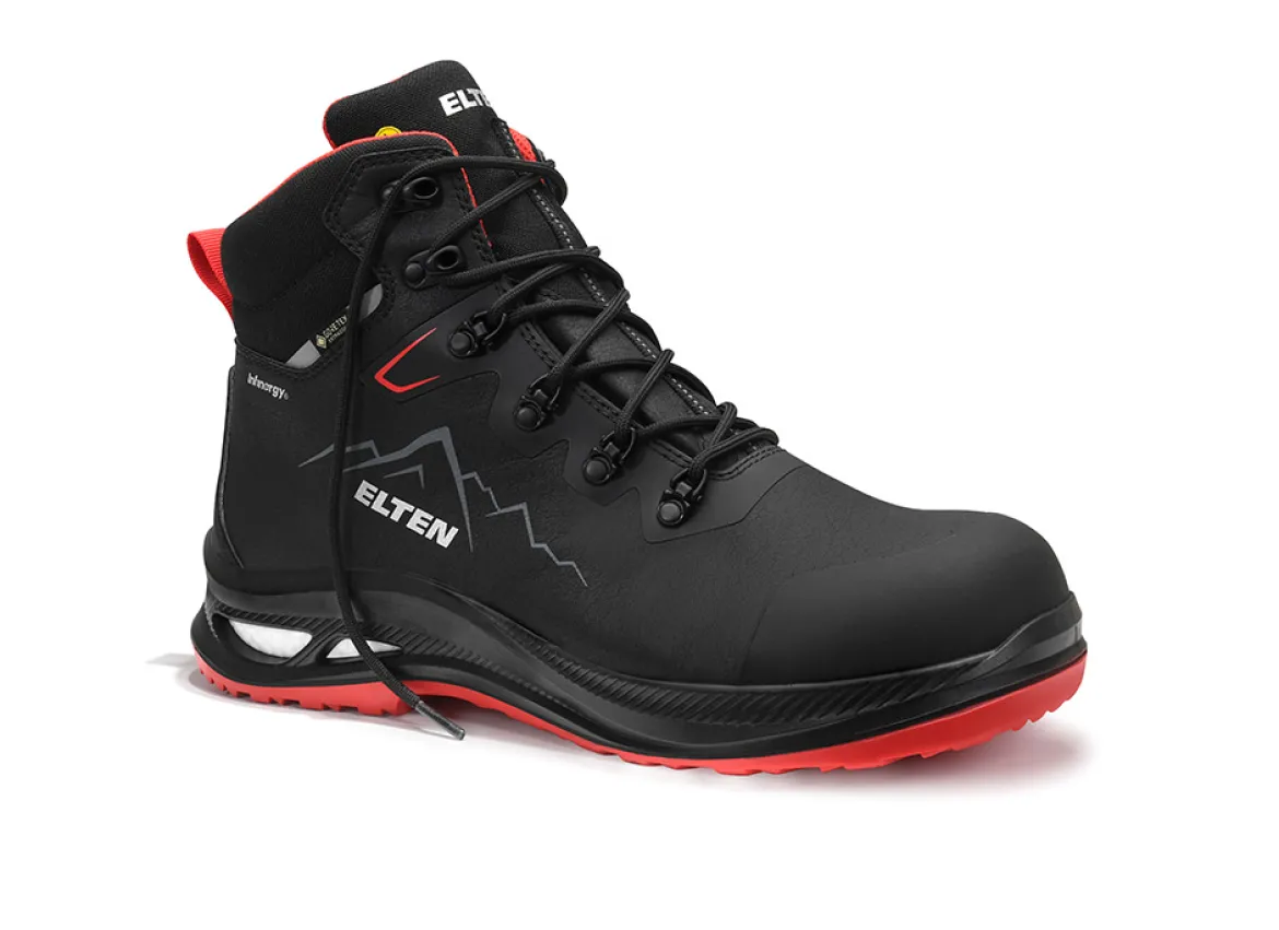 Elten NOLAN XXG GTX black-red ESD Sicherheitsschnürstiefel
