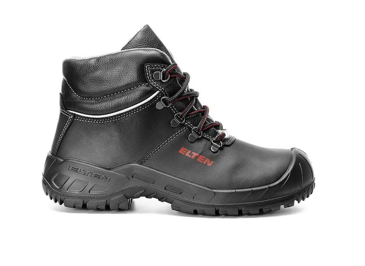 Elten RENZO XXW Mid ESD S3 Sicherheitsschnürstiefel Rindleder