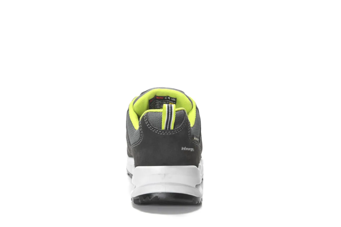 Elten RILEY XXF BOA GORE-TEX grey-lime Berufshalbschuh ESD