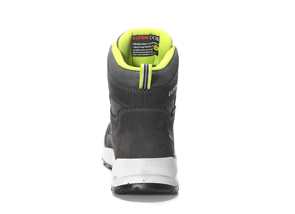 Elten RILEY XXF BOA® GTX grey-lime ESD O2 WR CI Berufsstiefel