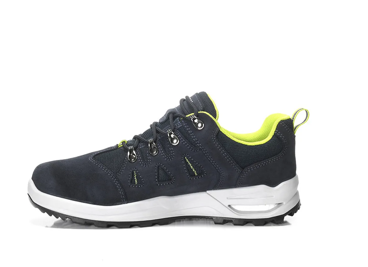 Elten RILEY XXF GTX blue-lime Low ESD O2 WR CI Berufshalbschuh