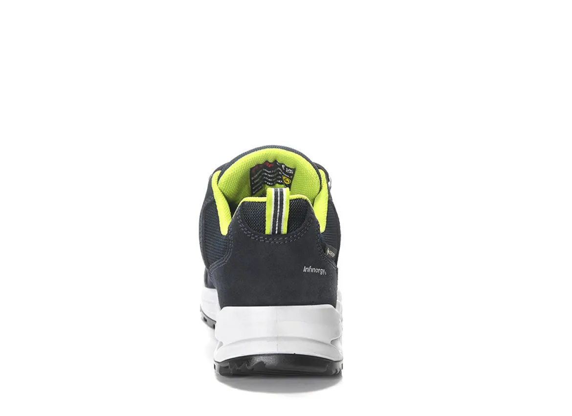 Elten RILEY XXF GTX blue-lime Low ESD O2 WR CI Berufshalbschuh