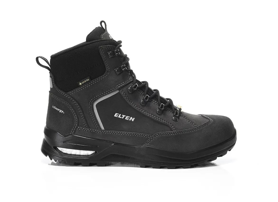 Elten RONAN XXF GTX darkgrey Mid – ESD Berufsstiefel O2 WR CI