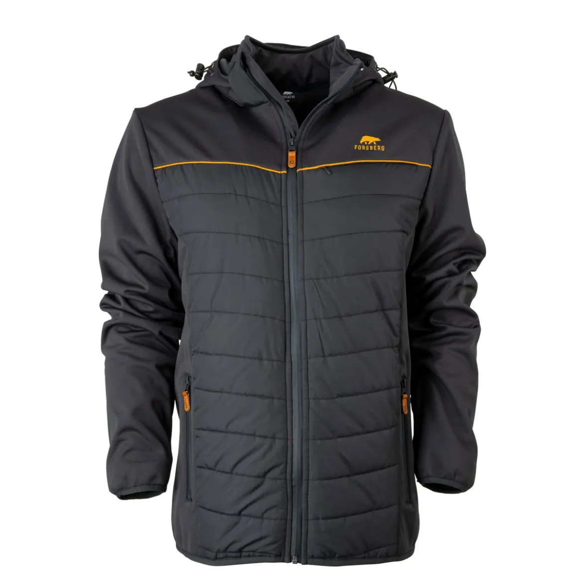FORSBERG Alruut III Hybridjacke mit abnehmbarer Kapuze