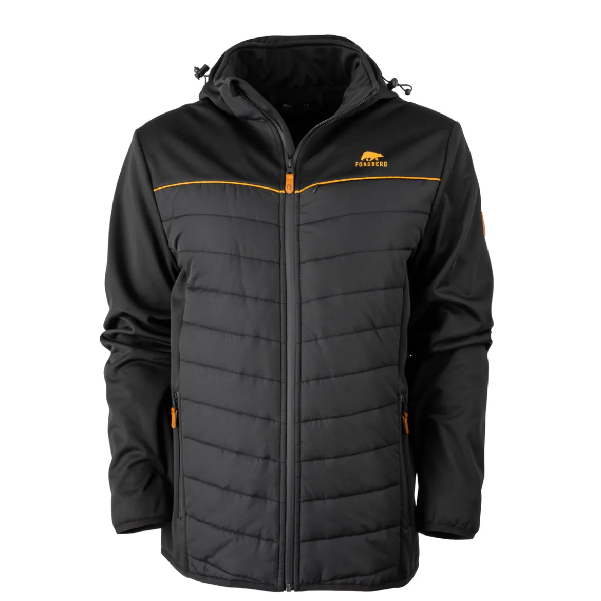 FORSBERG Alruut III Hybridjacke mit abnehmbarer Kapuze