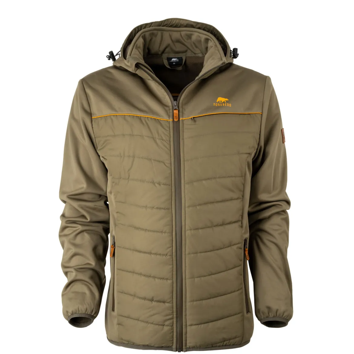 FORSBERG Alruut III Hybridjacke mit abnehmbarer Kapuze