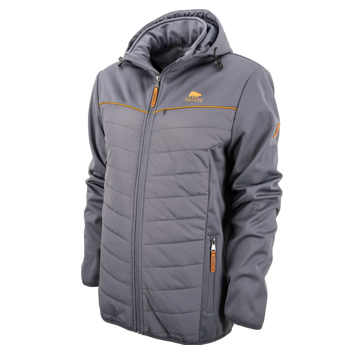 FORSBERG Alruut III Hybridjacke mit abnehmbarer Kapuze
