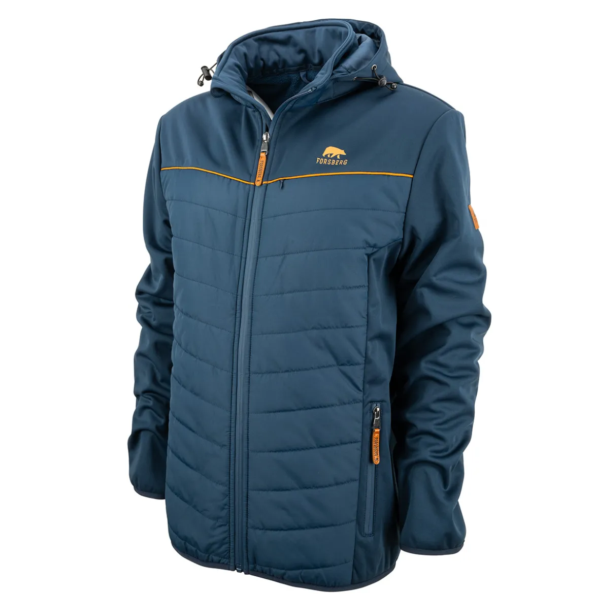 FORSBERG Alruut III Hybridjacke mit abnehmbarer Kapuze