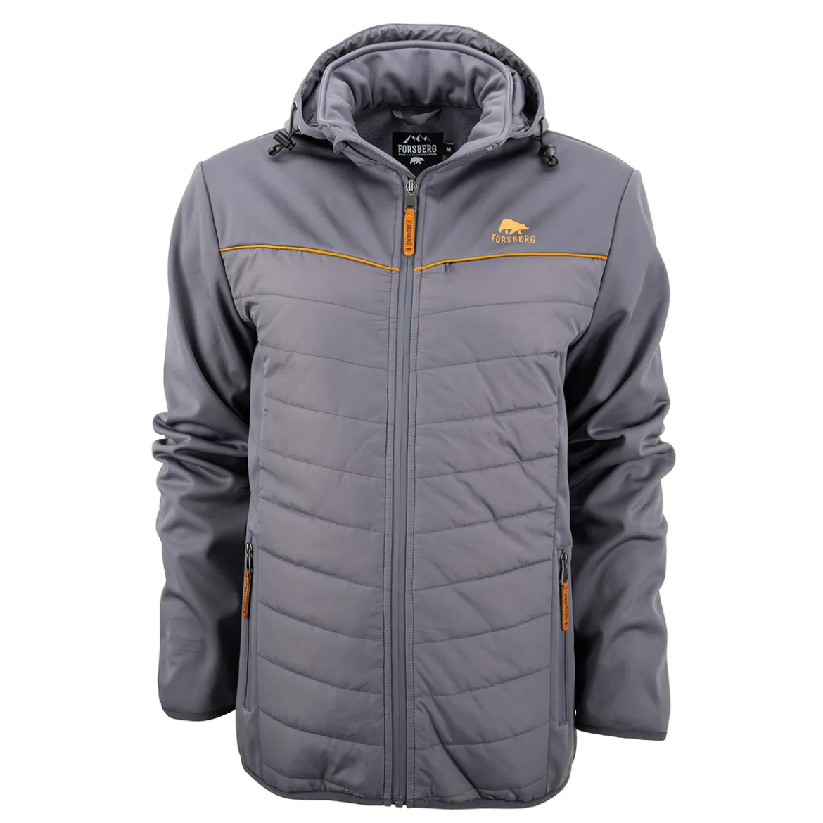 FORSBERG Alruut III Hybridjacke mit abnehmbarer Kapuze