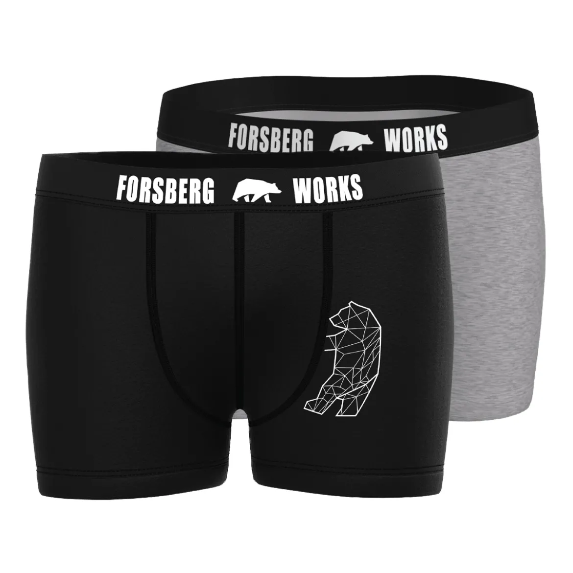 FORSBERG Boxershorts 2er Pack Curious Bear