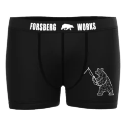 FORSBERG Boxershorts 2er Pack Fishing Bear